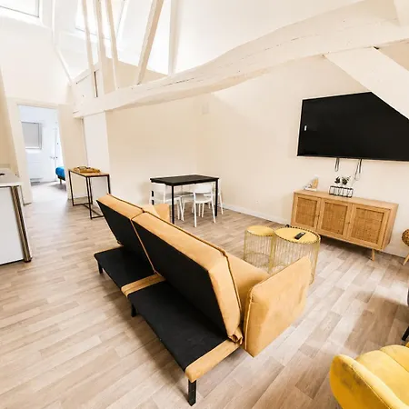 Apartmán Loft Lumineux & Cosy Sous Les Toits Roubaix
